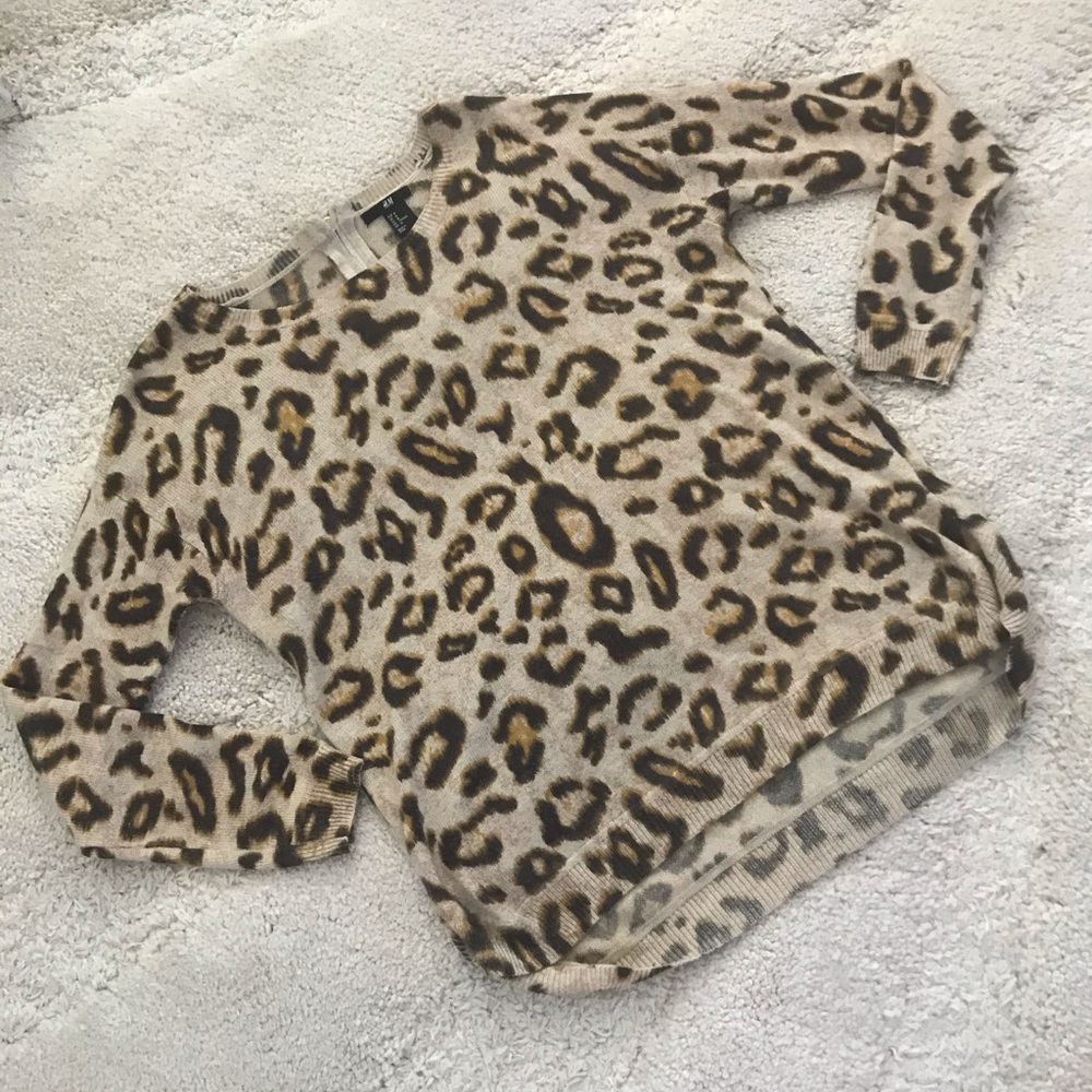 Leopard Sweater H&M